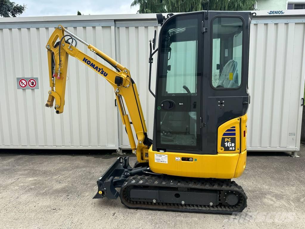 Komatsu PC 16 R-3HS Mini rýpadla < 7t