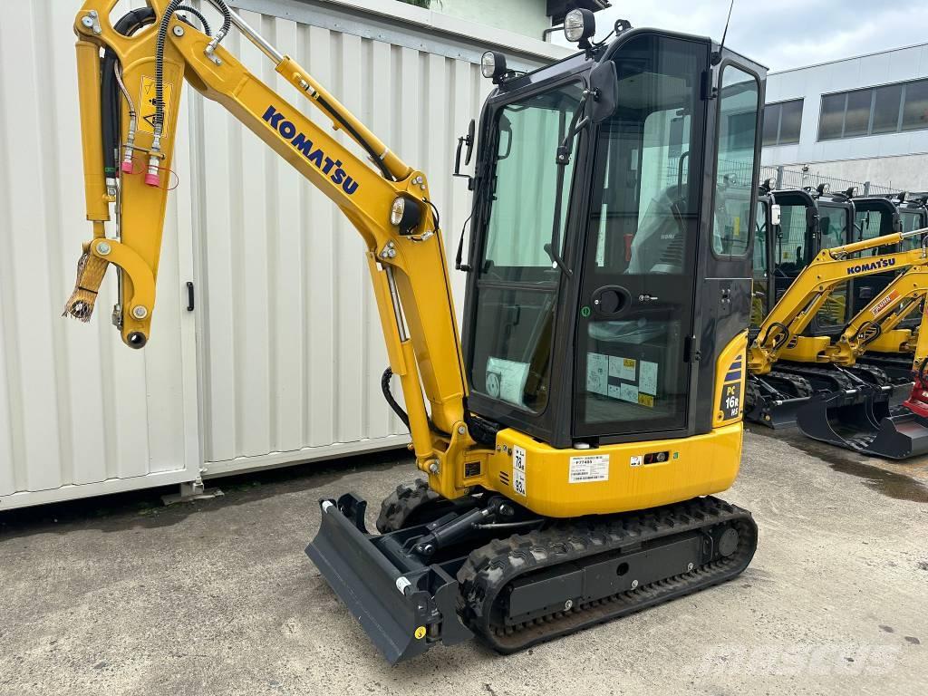Komatsu PC 16 R-3HS Mini rýpadla < 7t