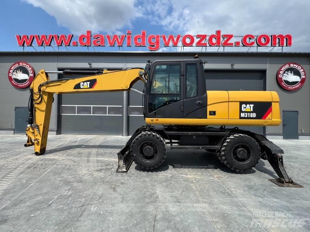 CAT M 318 D Kolová rýpadla
