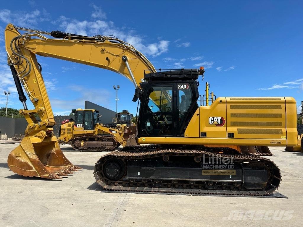 CAT 340 Pásová rýpadla