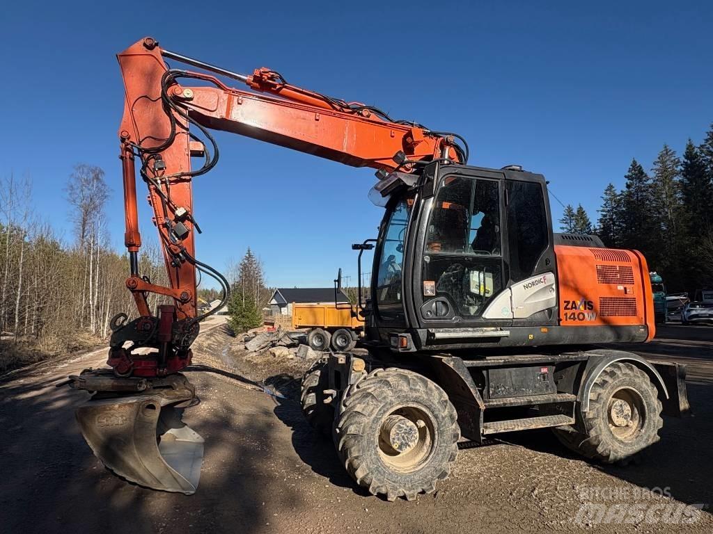 Hitachi ZX 140 W-5B Kolová rýpadla