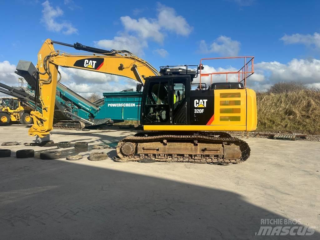 CAT 320FL Pásová rýpadla