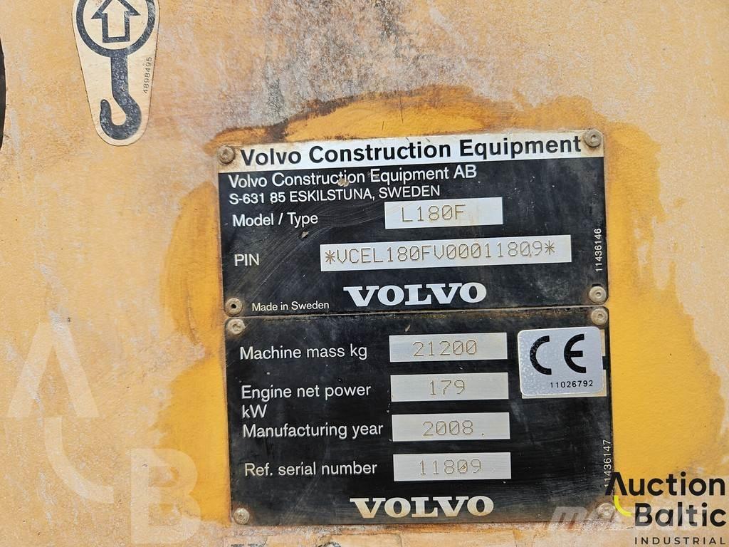 Volvo L 180 F Kolové nakladače