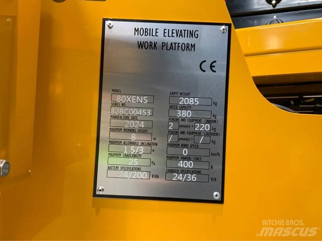 John Deere 80XENS Nůžková zvedací plošina