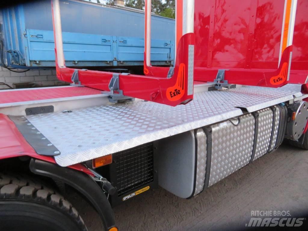 Scania R 500 Vozy na přepravu kmenů