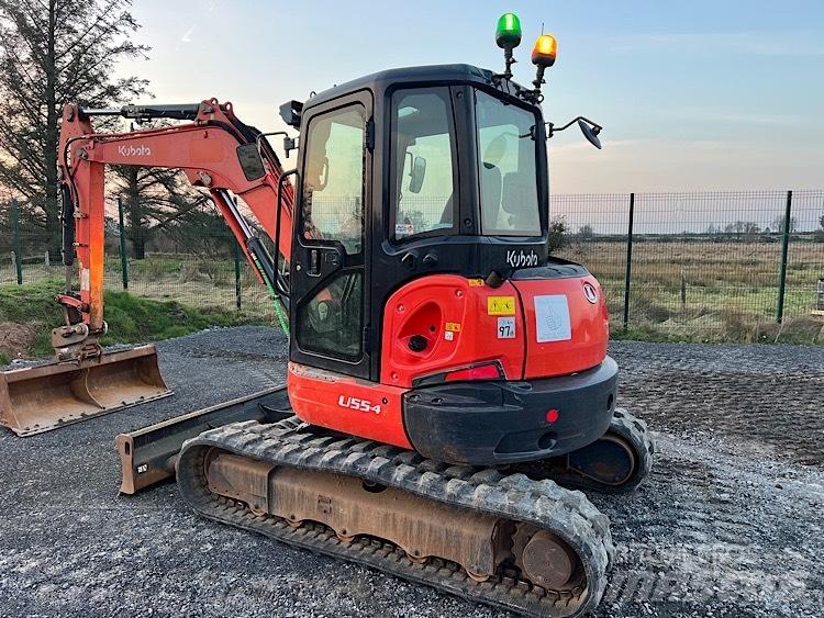 Kubota U55-4 Mini rýpadla < 7t