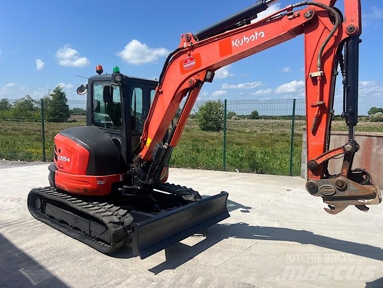 Kubota U55-4 Mini rýpadla < 7t