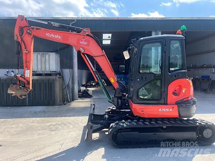 Kubota U55-4 Mini rýpadla < 7t