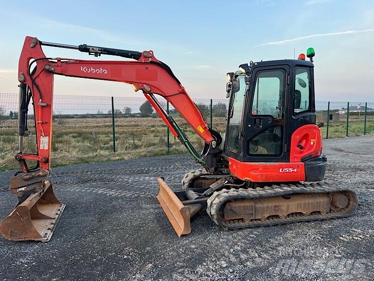 Kubota U55-4 Mini rýpadla < 7t