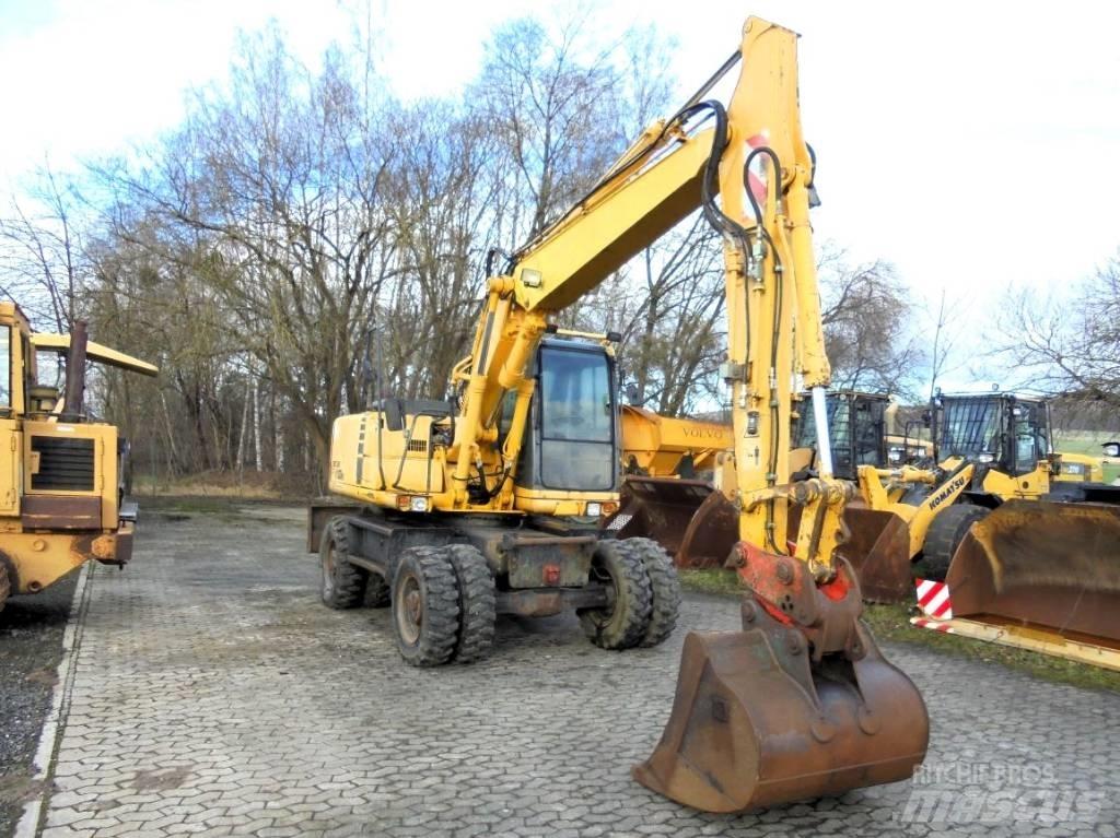 Komatsu PW 130ES-6K Kolová rýpadla