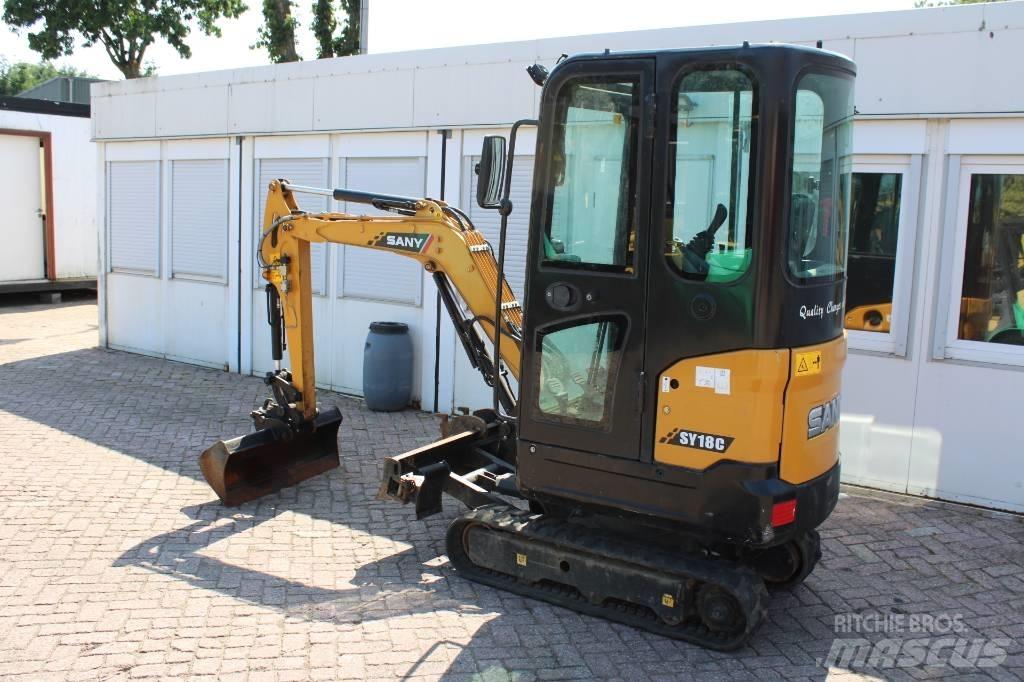 Sany SY 18 C Mini rýpadla < 7t