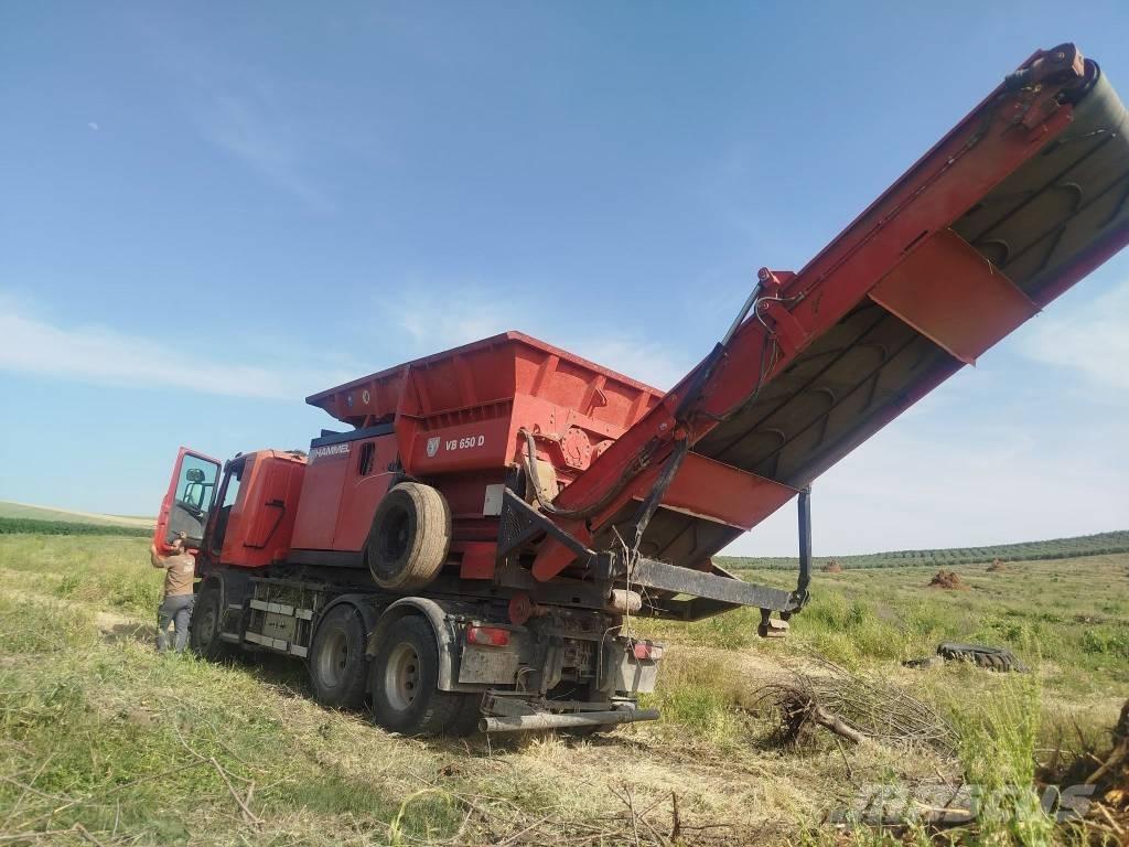 Hammel VB 650 D Drtiče odpadu
