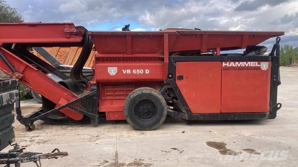 Hammel VB 650 D Drtiče odpadu