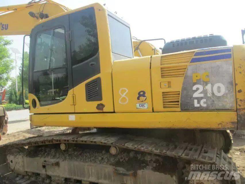 Komatsu PC 210-7 Pásová rýpadla