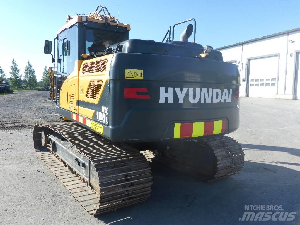 Hyundai HX180L Pásová rýpadla