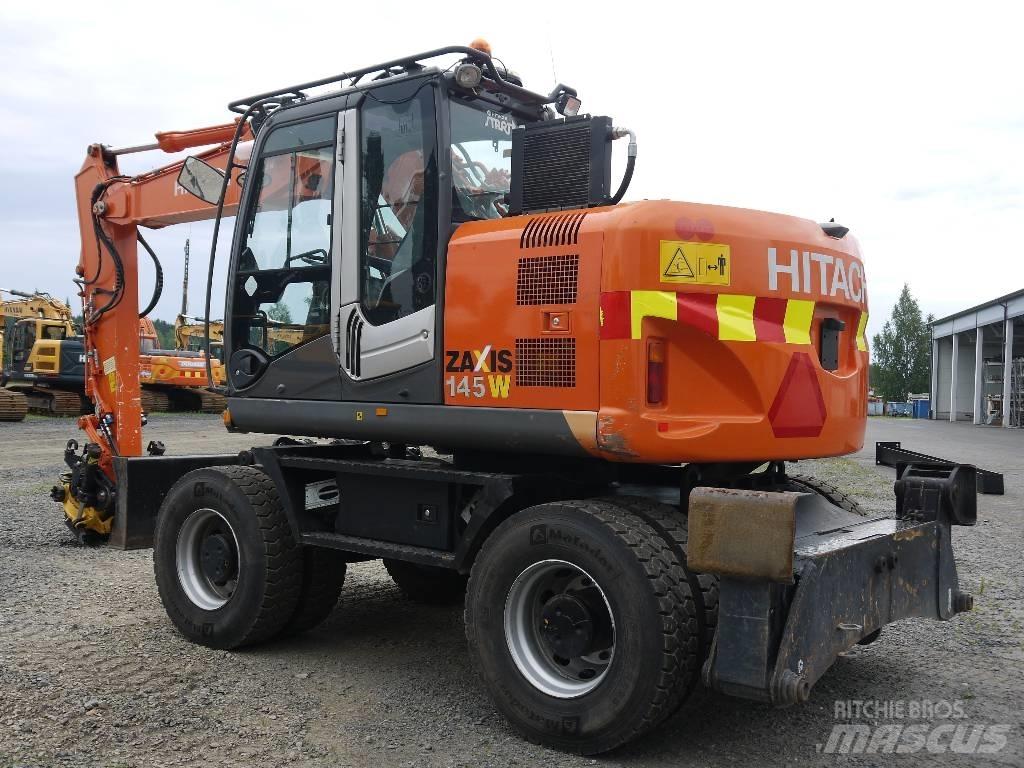 Hitachi ZX 145 W-3 Kolová rýpadla