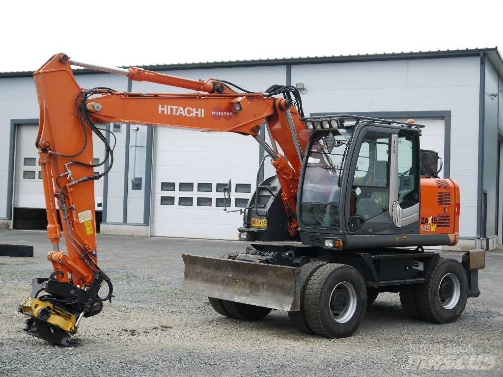 Hitachi ZX 145 W-3 Kolová rýpadla