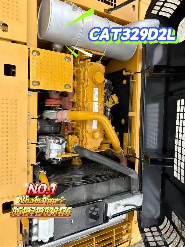 CAT 329 D2L Pásová rýpadla