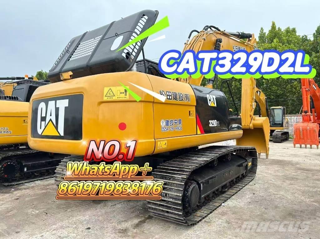 CAT 329 D2L Pásová rýpadla