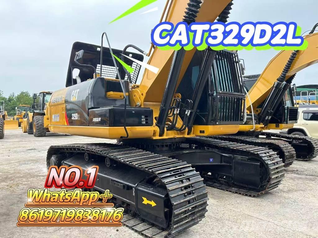 CAT 329 D2L Pásová rýpadla