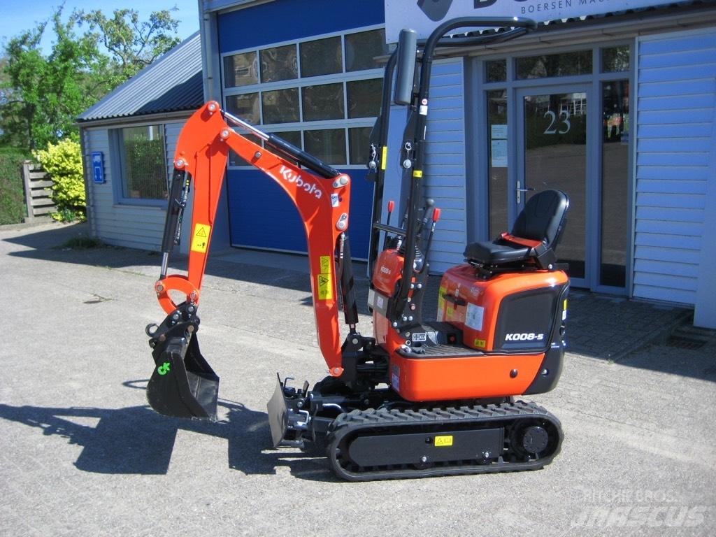 Kubota K008-5 Mini rýpadla < 7t