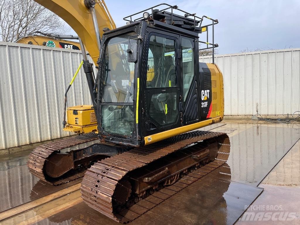 CAT 313 F Pásová rýpadla