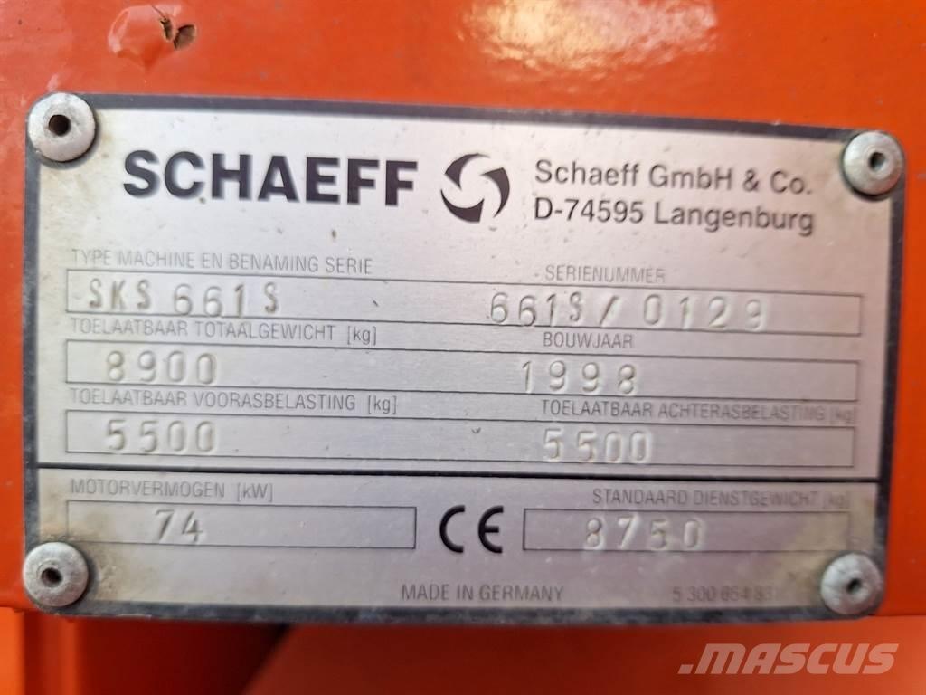 Schaeff SKS 661 Kolové nakladače