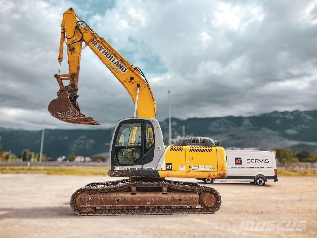 New Holland E 245 B Pásová rýpadla