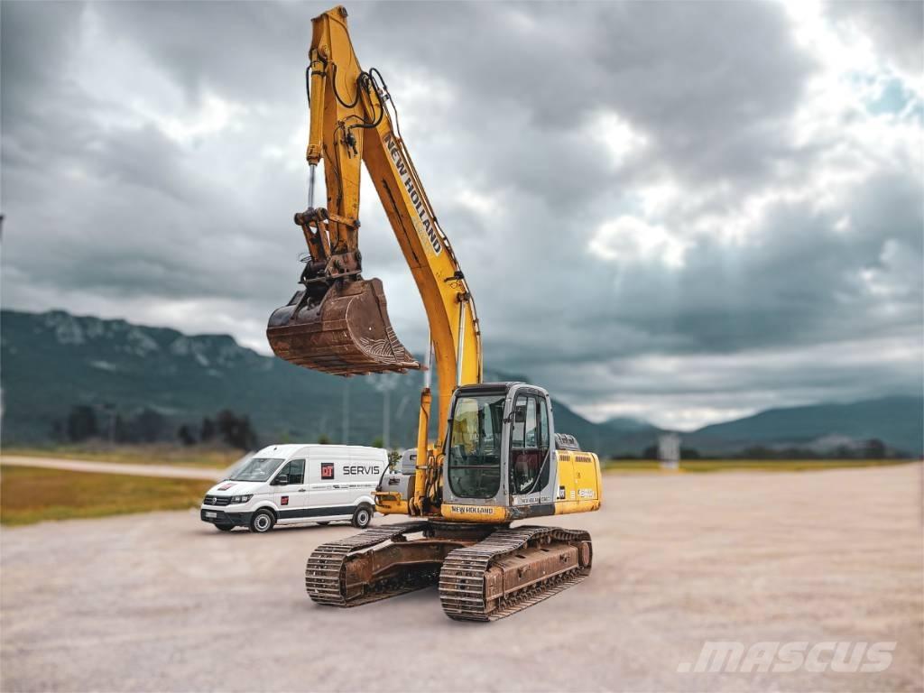 New Holland E 245 B Pásová rýpadla
