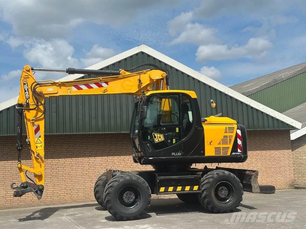 JCB JS145W Kolová rýpadla