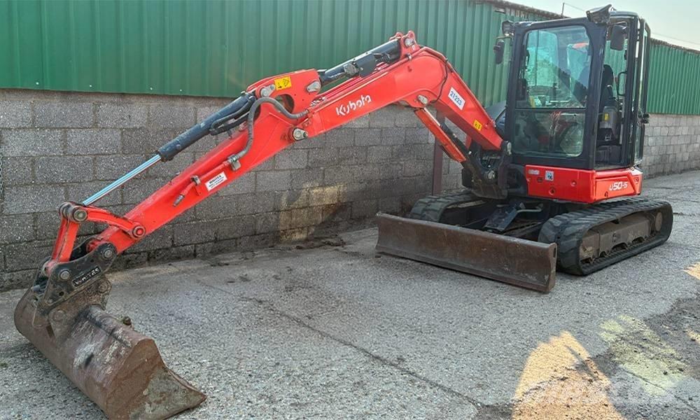 Kubota U 50-5 Mini rýpadla < 7t