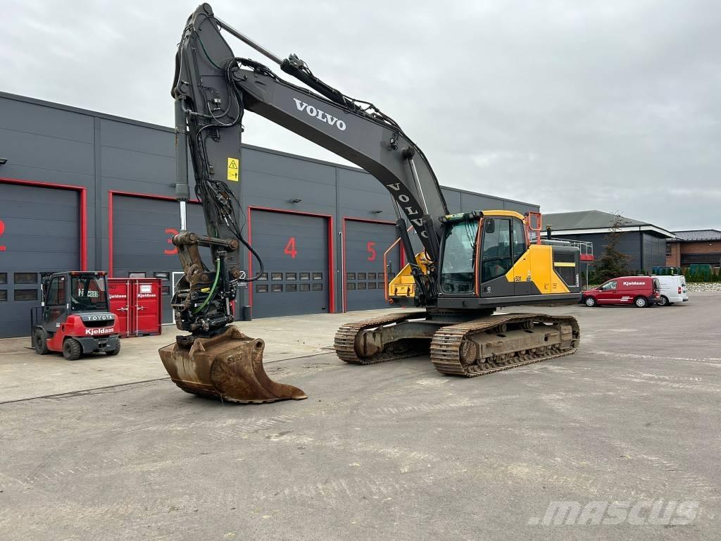Volvo EC 300 EL Pásová rýpadla