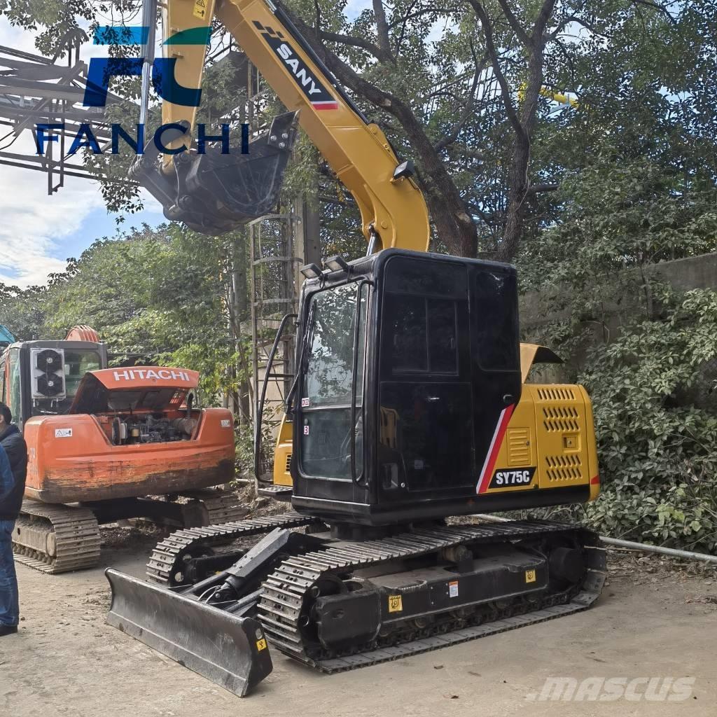 Sany SY 75 C Pásová rýpadla