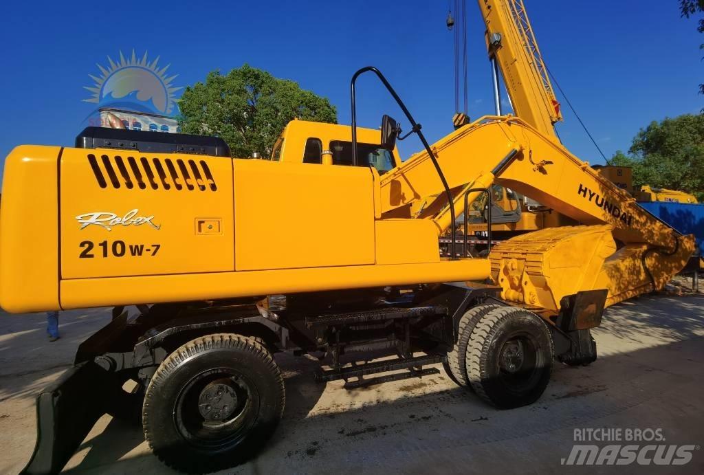 Hyundai R 210W-7 Kolová rýpadla