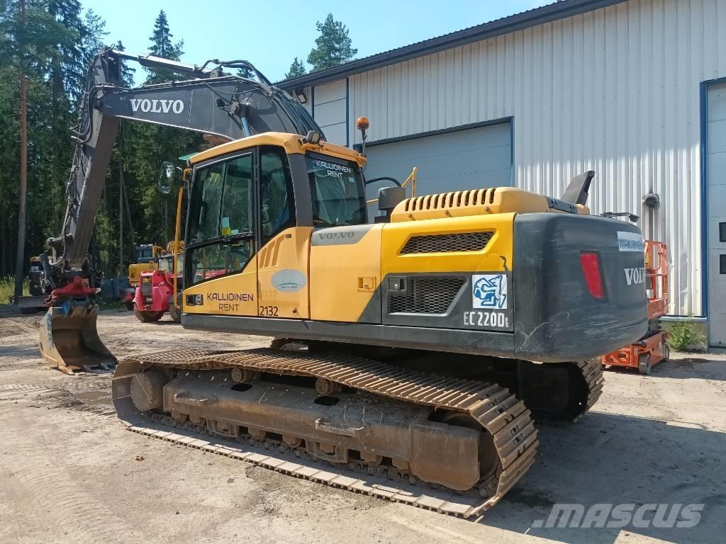Volvo EC 220 DL Pásová rýpadla