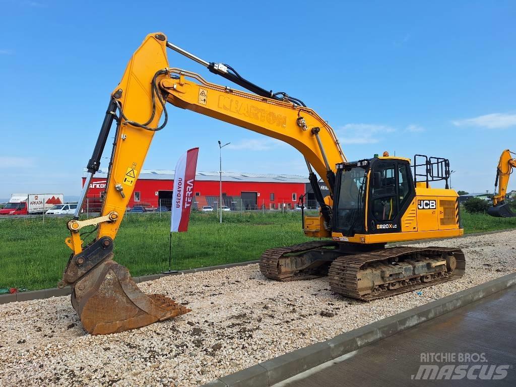 JCB 220X LC Pásová rýpadla