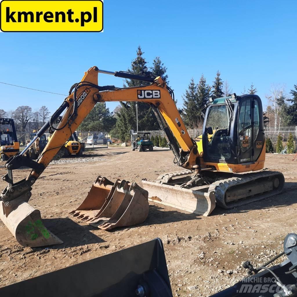 JCB 8085 Midi rýpadla 7t - 12t