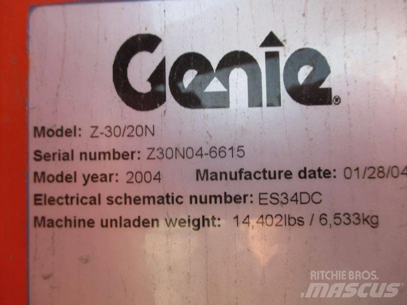 Genie Z 30/20 N Kloubové plošiny