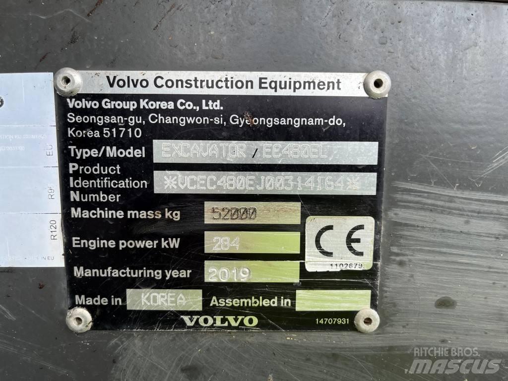 Volvo EC480EL Pásová rýpadla