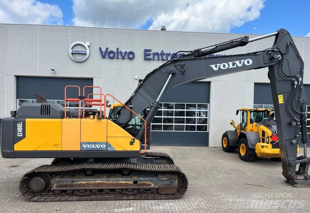 Volvo EC480EL Pásová rýpadla