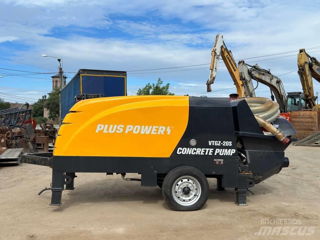 Plus Power VTGZ-20S Nákladní auta s čerpadly betonu