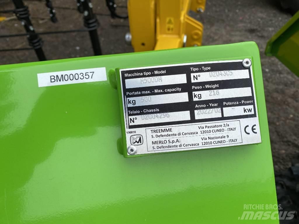 Merlo cingo m500d Pásové dempry