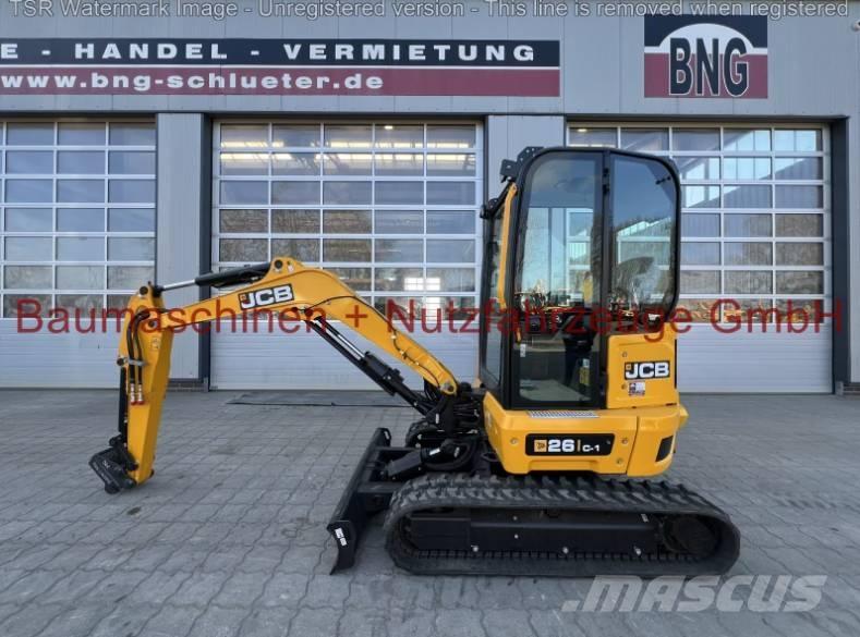 JCB 26 C-1 -Demo- Mini rýpadla < 7t