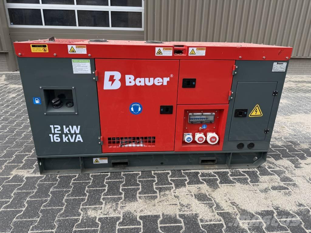 Bauer 15 KVA Naftové generátory