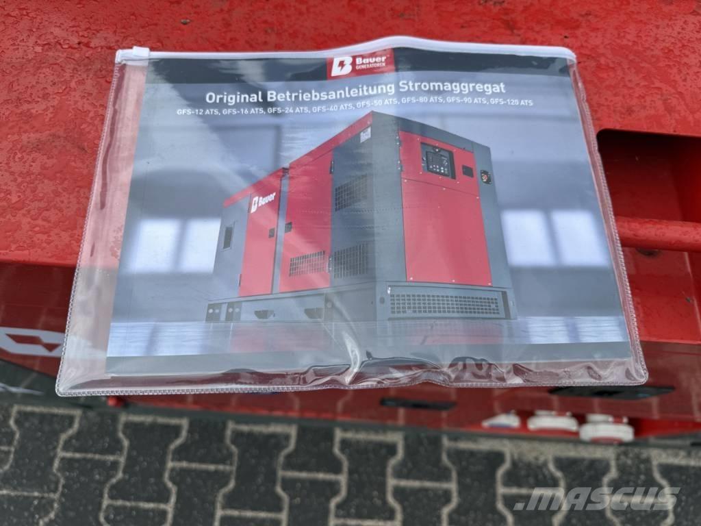 Bauer 15 KVA Naftové generátory