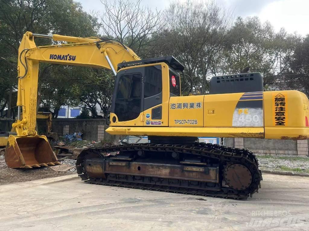 Komatsu PC 450-8 Pásová rýpadla