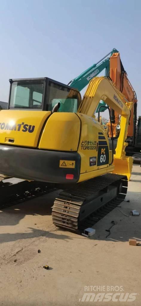 Komatsu PC 60 Pásová rýpadla