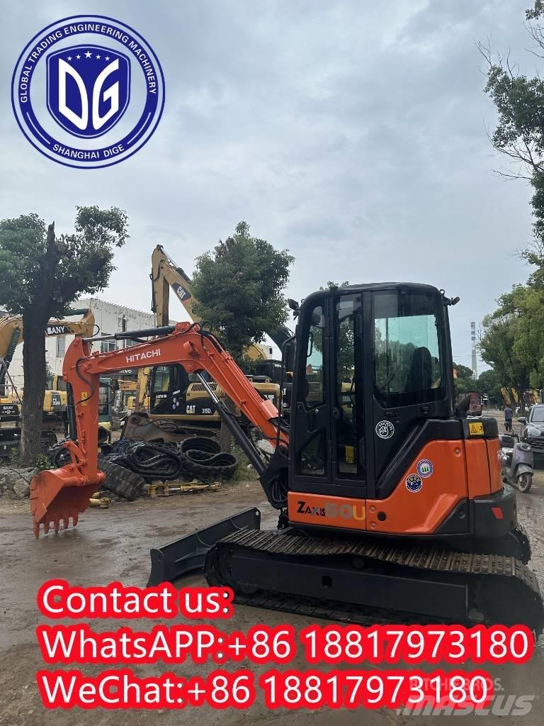Hitachi ZX 50 U Mini rýpadla < 7t