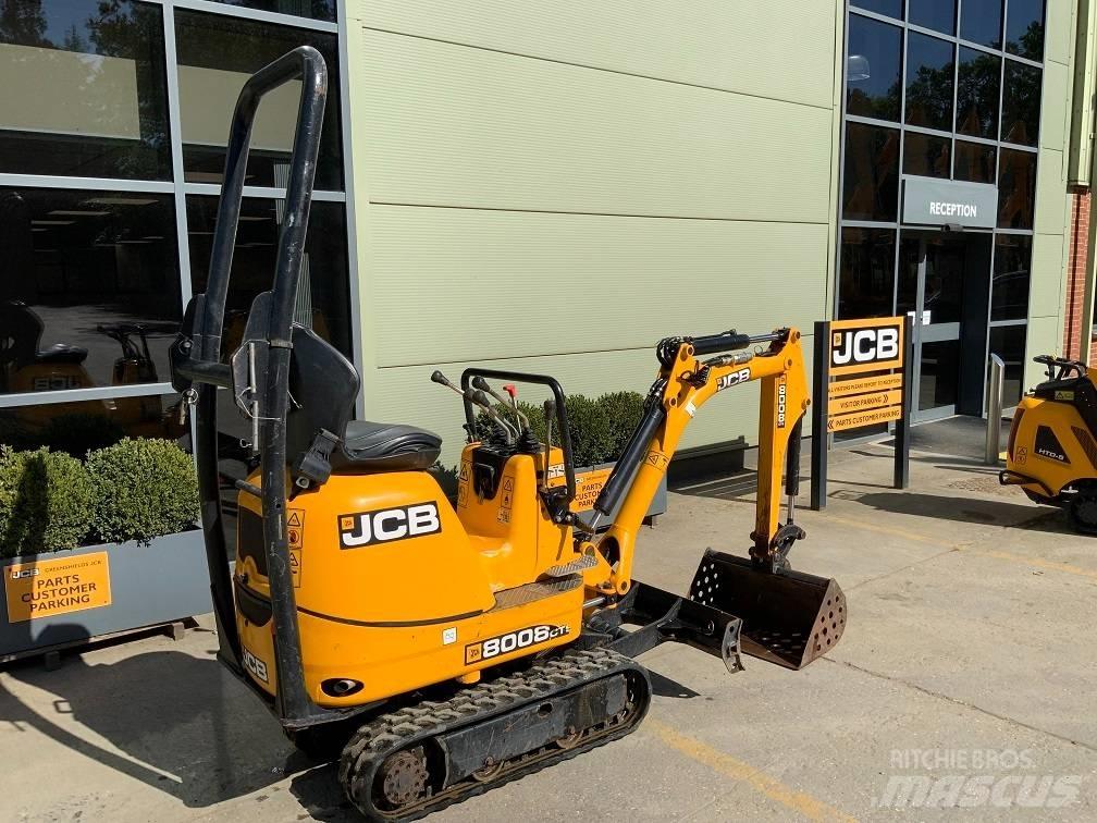 JCB 8008 Mini rýpadla < 7t