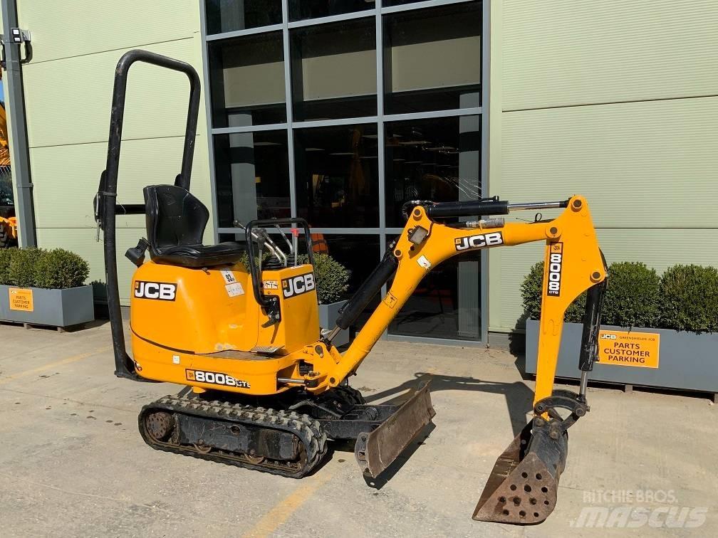 JCB 8008 Mini rýpadla < 7t